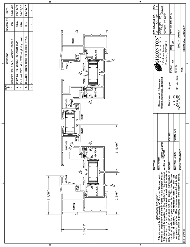 PFB 3-LT SL Replacement CAD Drawing