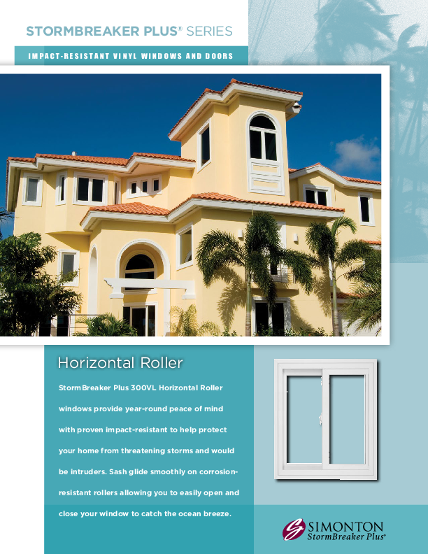 StormBreaker Plus Horizontal Roller Sell Sheet