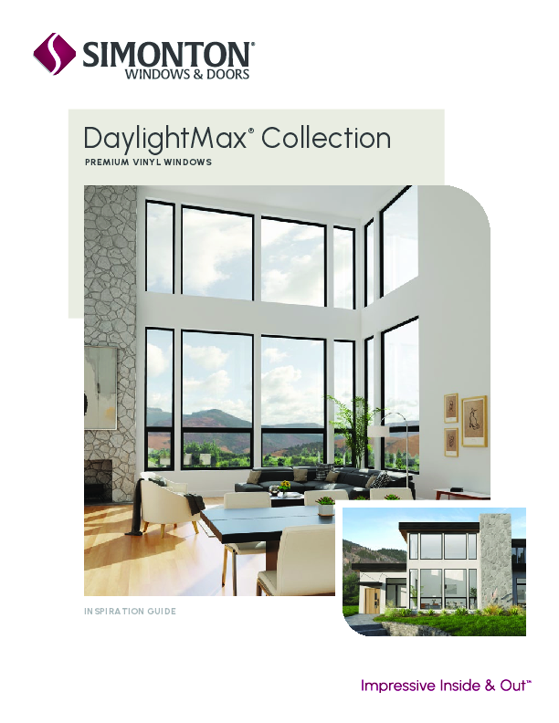 Simonton DaylightMax Brochure